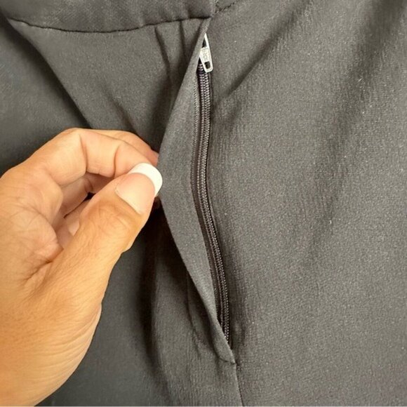 Rena Rowan Black Silk Pants - Straight Leg, Size 14, NWT, Elegant & Timeless - Picture 9 of 9